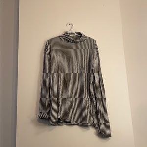 oak + fort striped turtle neck